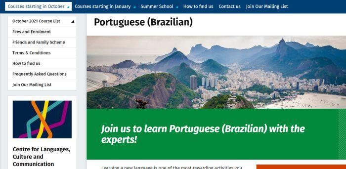 Imperial College London Brazilian Portuguese Course