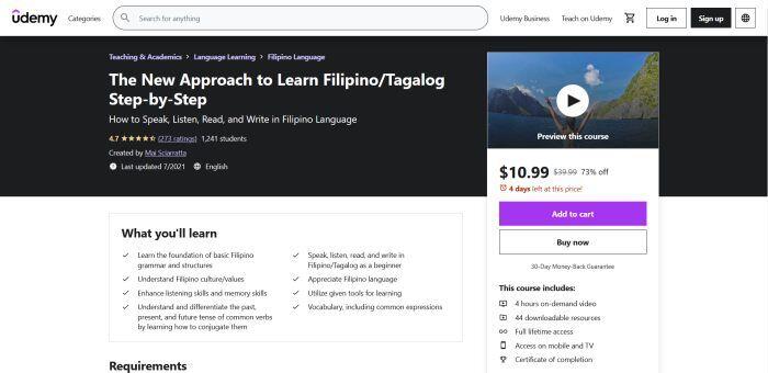 Tagalog Udemy Course 2
