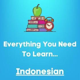 Everything you need to learn INDONESIAN