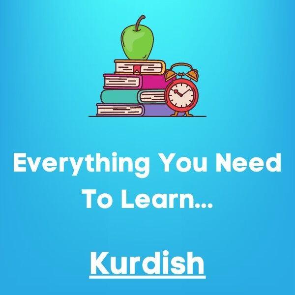 Everything You Need To Learn Kurdish