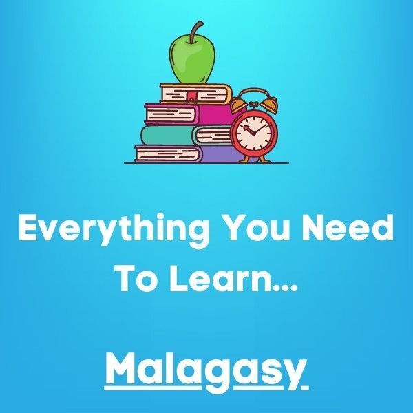 Everything You Need To Learn Malagasy
