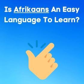 Is afrikaans an easy language to learn