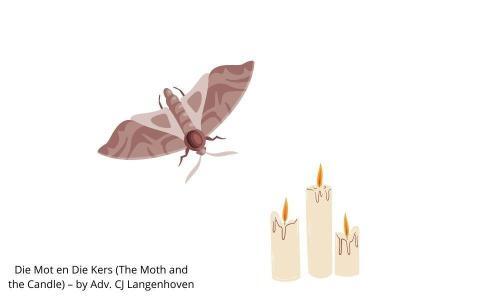 The moth and the candle afrikaans poem