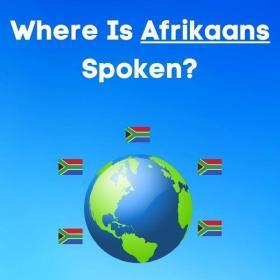 Where is afrikaans spoken