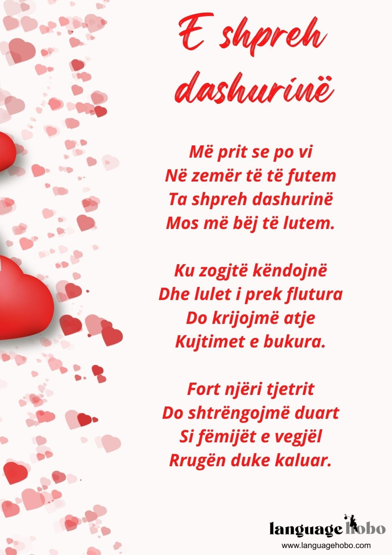 Albanian Love Poem 2