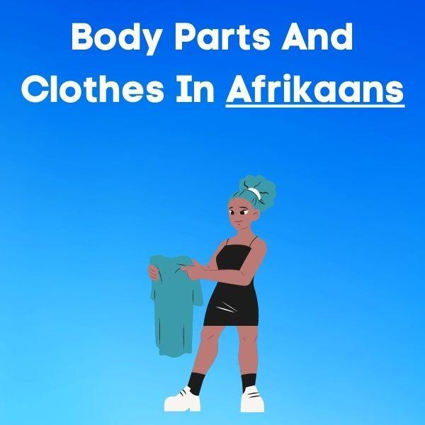 Body Parts And Clothes In Afrikaans: Learn Common Vocabulary And Boost Your Skills
