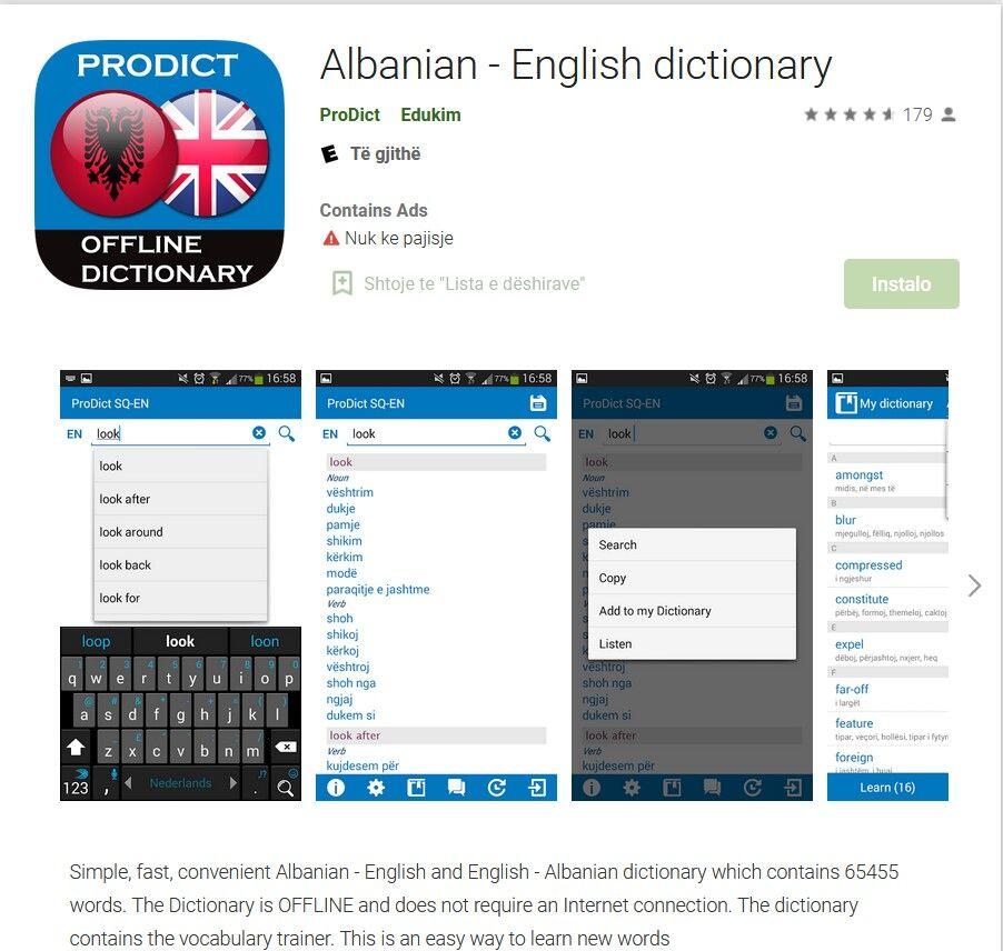 Free albanian app 2