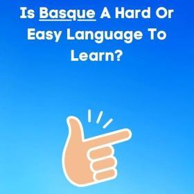 Is Basque hard or easy to learn