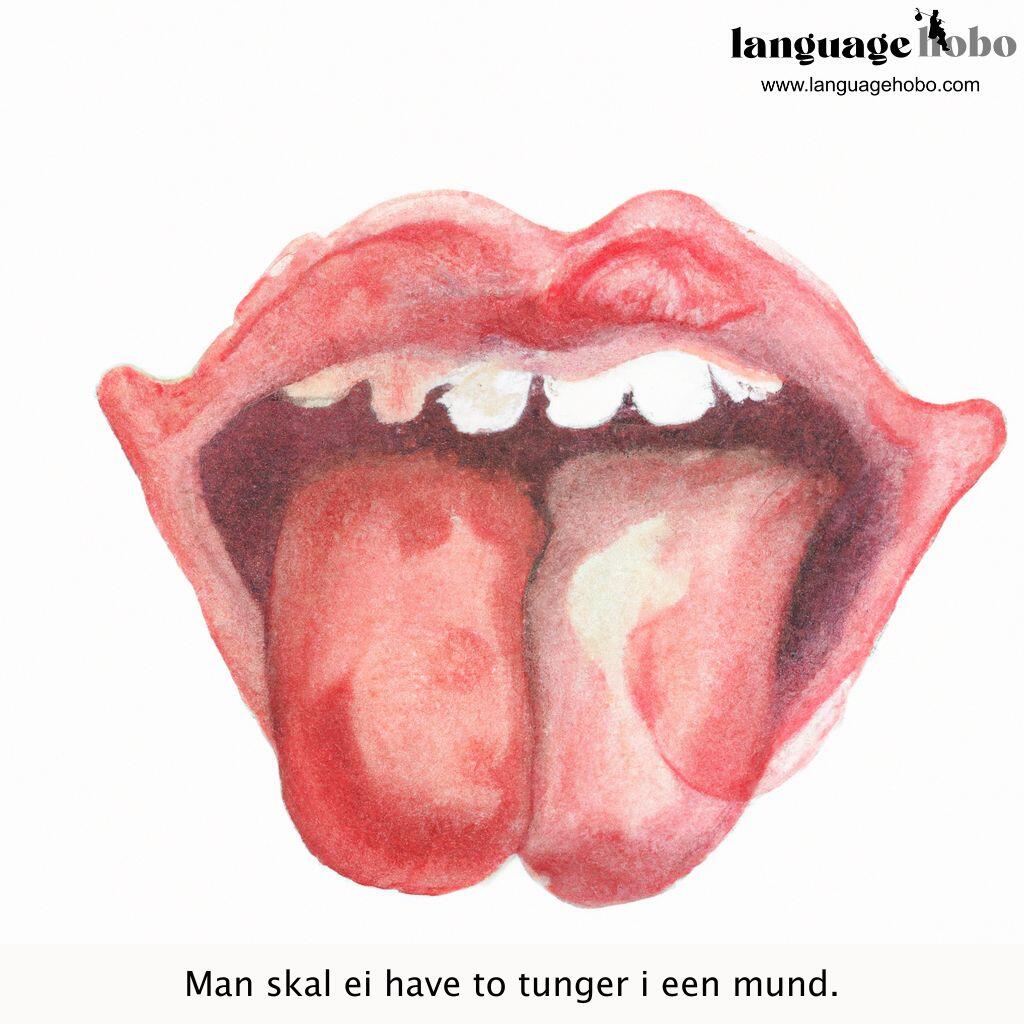Keep not two tongues in one mouth