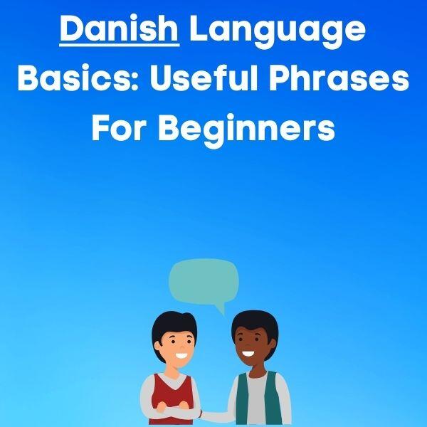 Danish Language Basics: Useful Danish Phrases For Beginners And Travelers