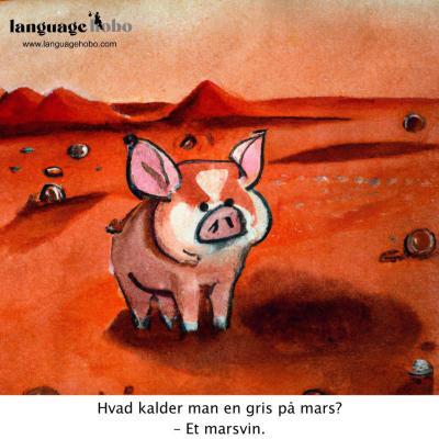 What do you call a pig on Mars