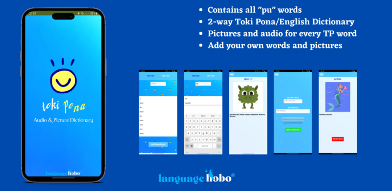 Toki Pona Audio & Picture Dictionary app for Android