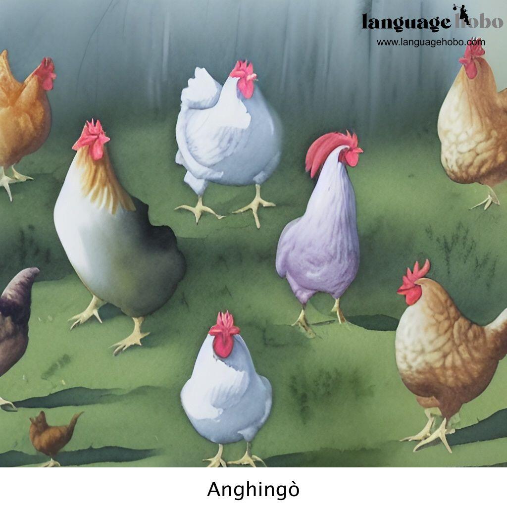 Anghingo - Italian nursery rhyme