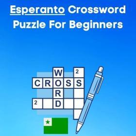 Esperanto Crossword Puzzle for Beginners
