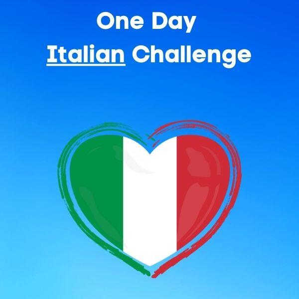 One Day Italian Challenge: Learn Essential Sentences for Quick Fluency