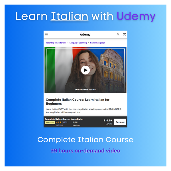 Italian Udemy