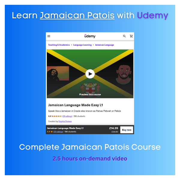 Jamaican Patois Udemy