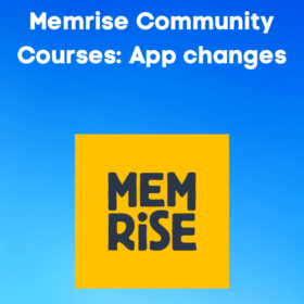 Memrise community courses removed