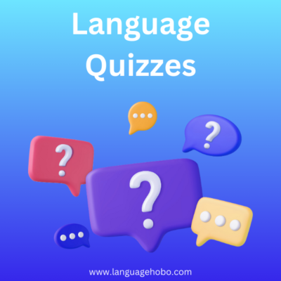 language quizzes