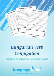 Hungarian Verb Conjugation Practice [PDF Download]