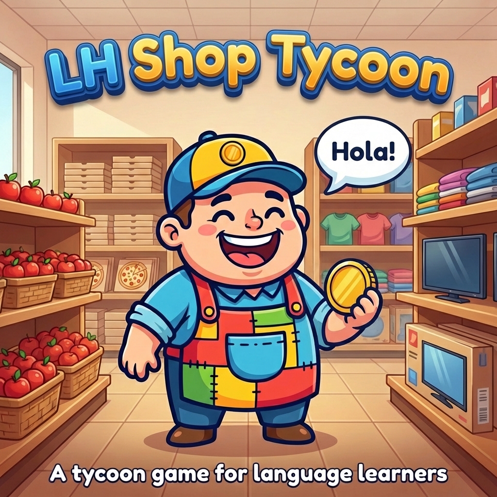 LH Shop Tycoon – A tycoon flashcard game for language learners